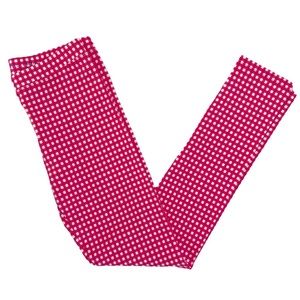 Crewcuts Gingham Printed Leggings Size 14 NWT
